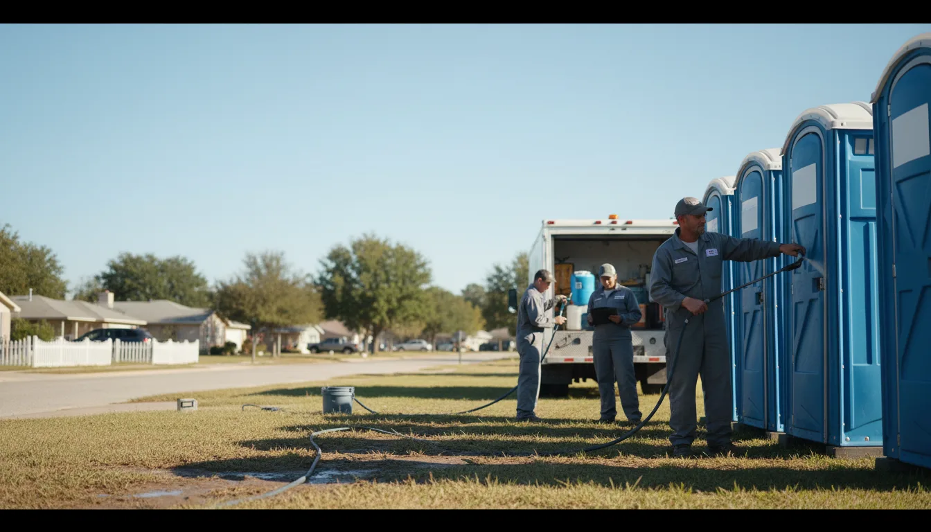 Long-Term Portable Toilet Rental in Winchester, IL near me